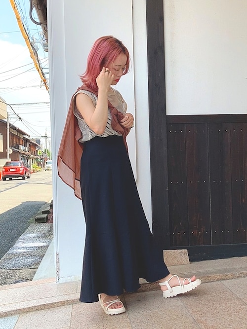 あすか W Closetのスカートを使ったコーディネート Wear