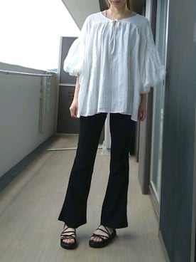 りりぃさん（レディース・168cm）の夏コーディネート