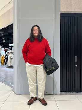 「グラミチ」｜日下部氏さん（メンズ・180cm）の秋コーディネート