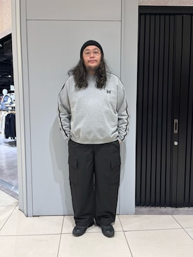 日下部氏さん（メンズ・180cm）の冬コーディネート