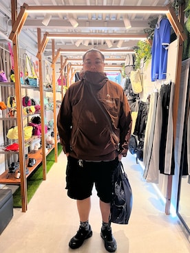 日下部氏さん（メンズ・180cm）の夏コーディネート