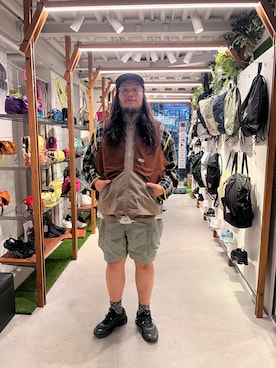 日下部氏さん(メンズ・180cm)の夏コーディネート
