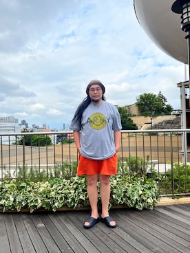 日下部氏さん(メンズ・180cm)の夏コーディネート