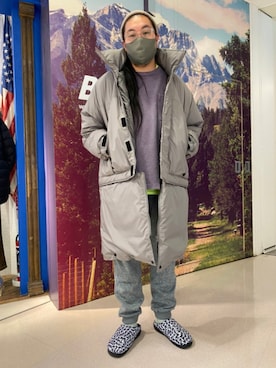 「BEAVER別注」｜日下部氏さん（メンズ・180cm）の秋コーディネート