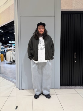 「BEAVER（ビーバー）のアイテム」を使った、日下部氏さん（メンズ・180cm）の秋コーディネート