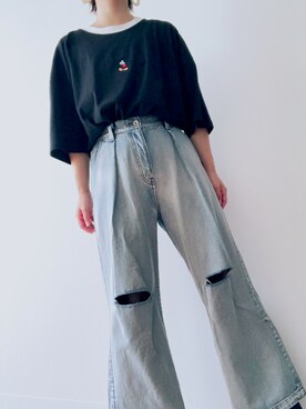 のんたろさん（レディース・157cm）の夏コーディネート