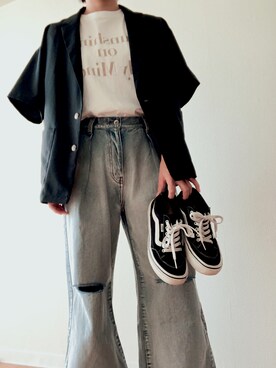 のんたろさん（レディース・157cm）の夏コーディネート