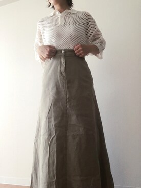 のんたろさん（レディース・157cm）の夏コーディネート