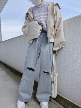 のんたろさん（レディース・157cm）の春コーディネート