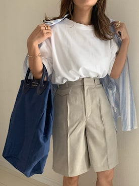 「ヤングアンドオルセン」｜megumiさん（レディース・152cm）の夏コーディネート
