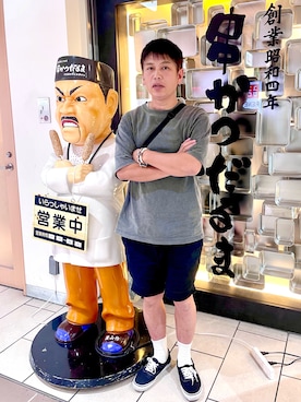 だか村さん(メンズ・169cm)の夏コーディネート