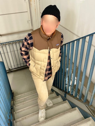 パタゴニア　スリングショット　ダウンベスト　S patagonia（パタゴニア）の「【ヴィンテージ古着】Patagonia