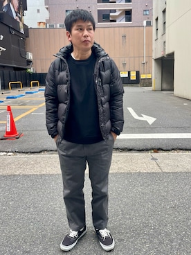 だか村さん(メンズ・169cm)の冬コーディネート