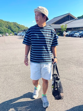 「ショーツ」｜だか村さん（メンズ・169cm）の夏コーディネート