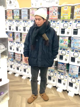 だか村さん(メンズ・169cm)の冬コーディネート
