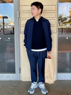 「POLO（ポロ）のアイテム」を使った、だか村さん（メンズ・169cm）の春コーディネート