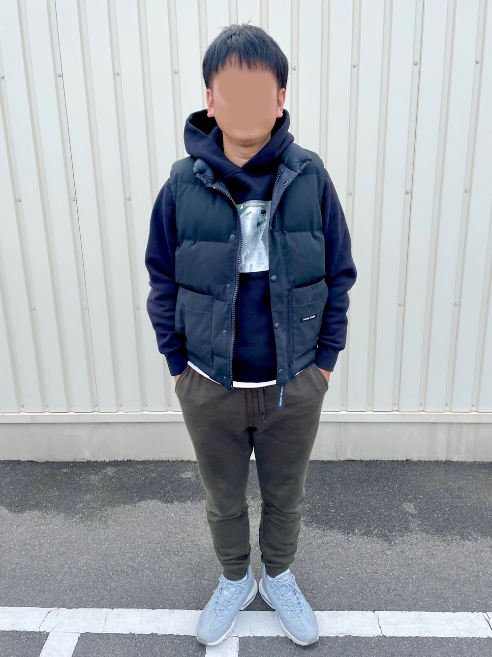 CANADA GOOSE◇Windsor Vest/ウィンザーベスト/ダウンベスト/M