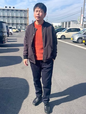だか村さん(メンズ・169cm)の冬コーディネート