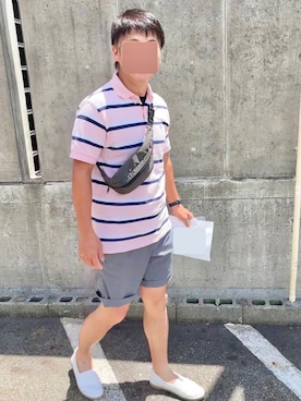 だか村さん（メンズ・169cm）の夏コーディネート