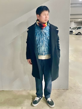 だか村さん(メンズ・169cm)の冬コーディネート
