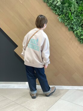 「Uiscel（ユイセル）のアイテム」を使った、あやはむさん（レディース・150cm）の冬コーディネート