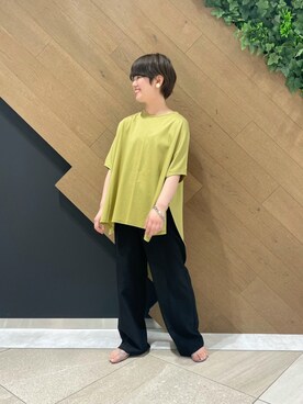 「yellow」｜あやはむさん（レディース・150cm）の夏コーディネート