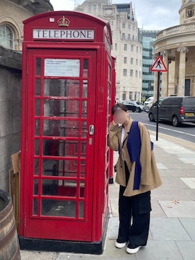 「UN3D.(アンスリード)のアイテム」を使った、Lonさん(レディース・157cm)の冬コーディネート