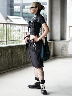 「アイテム（タイツ/ストッキング）」を使った、MISUZUさん（レディース・150cm）の秋コーディネート