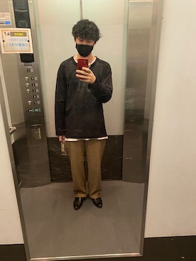 「CHAMULA（チャムラ）のアイテム（ブーツ）」を使った、ダニエルさん（メンズ・174cm）の夏コーディネート