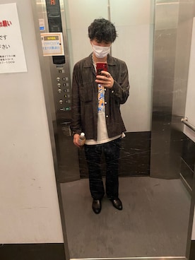 「CHAMULA（チャムラ）のアイテム（シューズ）」を使った、ダニエルさん（メンズ・174cm）の夏コーディネート