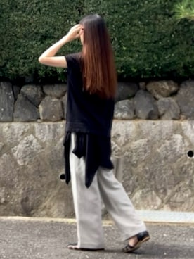 「MARCO BIANCHINI（マルコビアンチーニ）のアイテム」を使った、tocoさん（レディース・168cm）の秋コーディネート