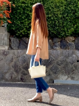 「Gready Brilliant（グレディブリリアン）のアイテム」を使った、tocoさん（レディース・168cm）の秋コーディネート