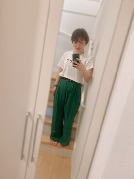 ぼうさん（レディース・161cm）の夏コーディネート