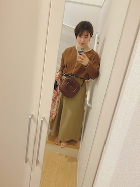 ぼうさん(レディース・161cm)の秋コーディネート