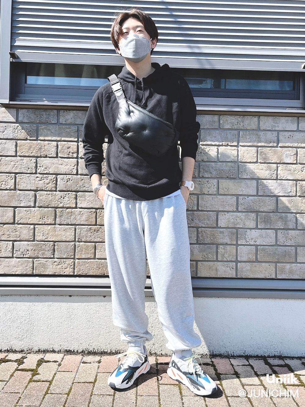 jyunichi｜Maison Margielaのボディバッグ/ウエストポーチを使っ