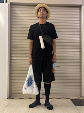 「アイテム（パンツ）」を使った、jyunichiさん（メンズ・177cm・30代）の夏コーディネート