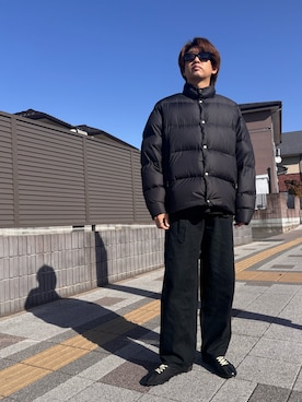 「アイテム（スニーカー）」を使った、jyunichiさん（メンズ・177cm）の冬コーディネート