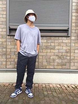 「UNIQLO+J」｜jyunichiさん（メンズ・177cm・20代）の秋コーディネート