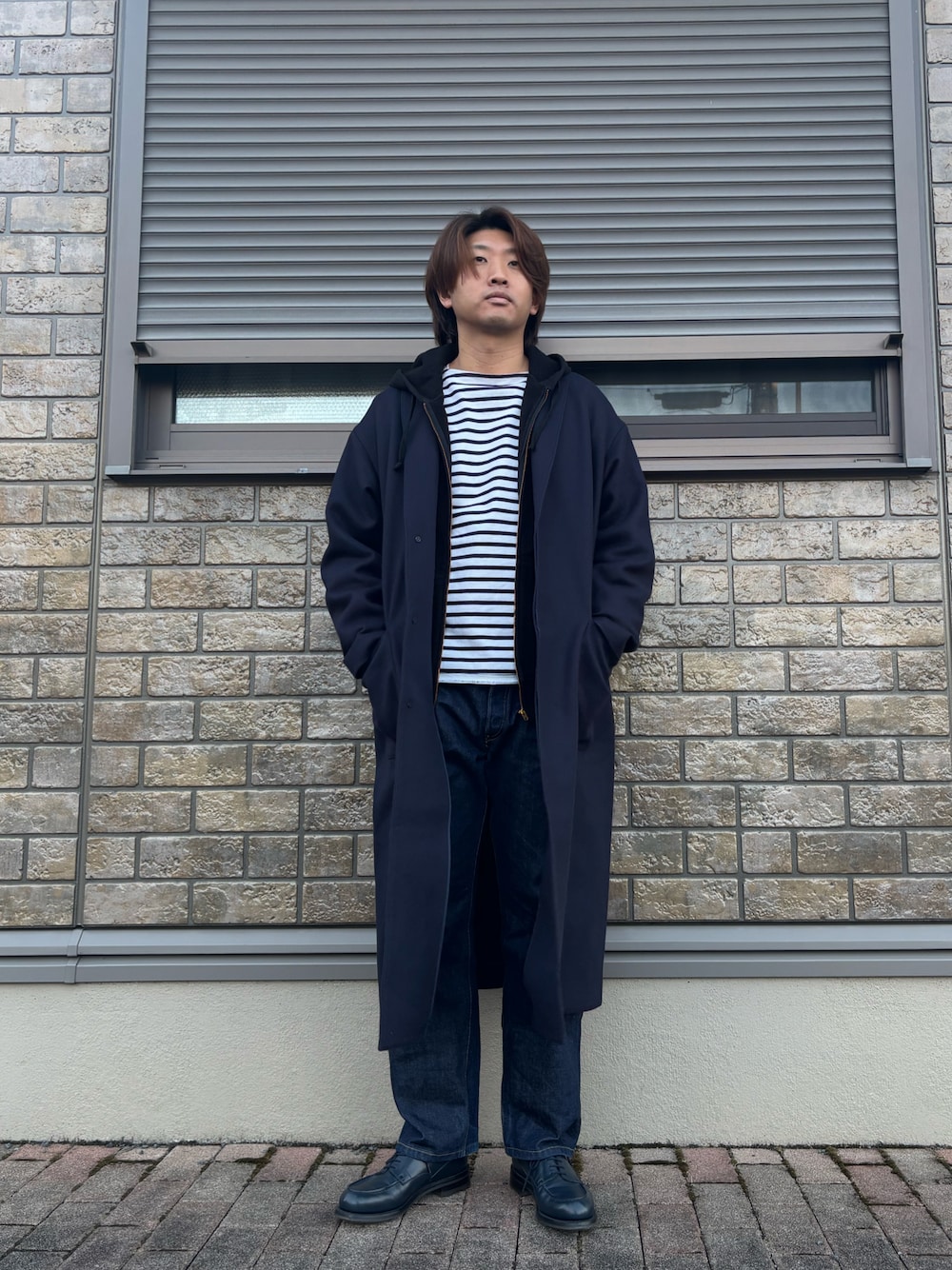 HYKEのチェスターコートを使った人気ファッションコーディネート - WEAR