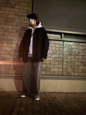 「COMOLI（コモリ）のアイテム」を使った、jyunichiさん（メンズ・177cm）の春コーディネート