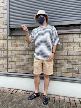 「orcival」｜「アイテム（アクセサリー）」を使った、jyunichiさん（メンズ・177cm）の夏コーディネート