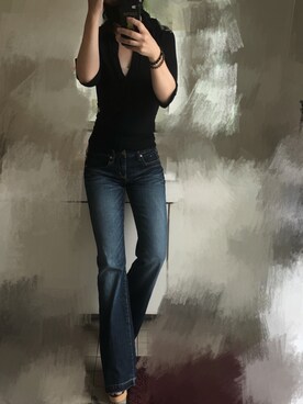 「MORGAN DE TOI（モルガンドゥトワ）のアイテム」を使った、Jolieさん（レディース・158cm）の夏コーディネート