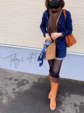 「ing（イング）のアイテム」を使った、Jolieさん（レディース・160cm）の春コーディネート