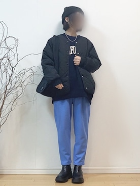 mikaさん（レディース・155cm）の冬コーディネート