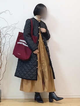 mikaさん（レディース・155cm）の冬コーディネート