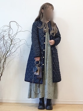 「ウィッグ」｜「アイテム（その他アウター）」を使った、mikaさん（レディース・155cm）の秋コーディネート