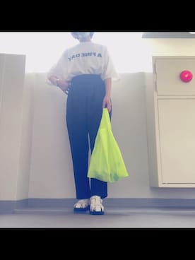 「シンフルコーデ」｜「アイテム（腕時計）」を使った、mikaさん（レディース・155cm）の夏コーディネート