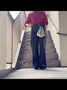 「anoh」｜mikaさん（レディース・155cm）の秋コーディネート