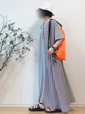 mikaさん(レディース・155cm)の夏コーディネート