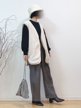 mikaさん（レディース・155cm）の秋コーディネート